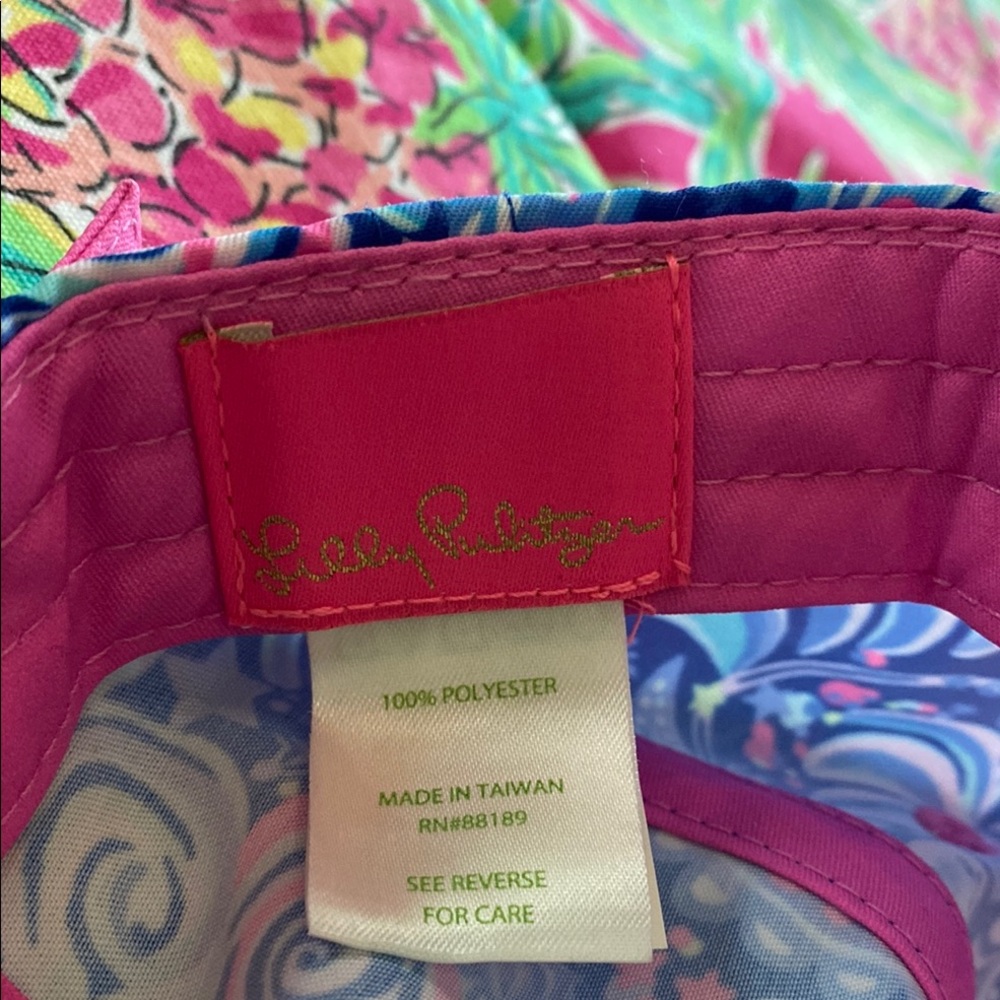 Lilly Pulitzer Colorful Patterned Cap - image 2